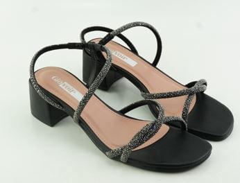 SANDALIA SALTO BLOCO FEMININO GIO VOIR 173617616/24