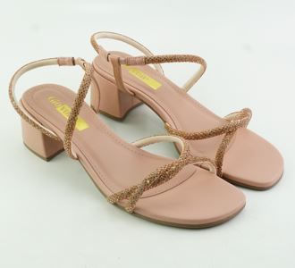 SANDALIA SALTO BLOCO FEMININO GIO VOIR 173617616/24