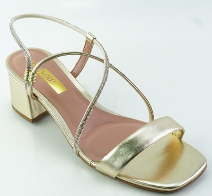 SANDALIA SALTO BLOCO FEMININO GIO VOIR 168217710/24