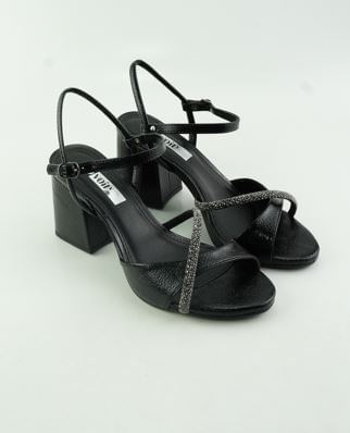 SANDALIA SALTO BLOCO FEMININO GIO VOIR 146617999/24