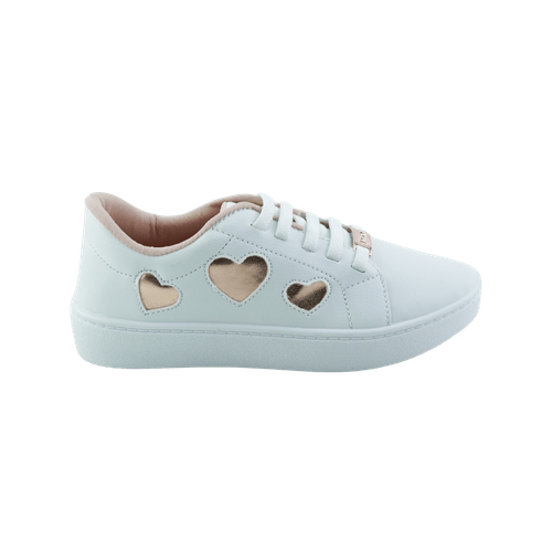 TENIS CASUAL FEMININO CORACAO PIN PIN 018013BB
