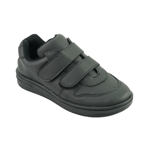 TENIS CASUAL BABY COLEGIAL VELCRO VONZ KIDS FCFW55-24  PRETO 23