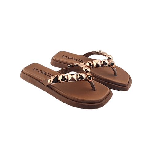 TAMANCO FLATFORM FEMININO LA GRAZZIE KX2349