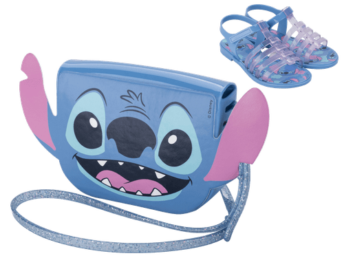 SANDALIA RASTEIRA STITCH BAG GRENDENE KID 23199