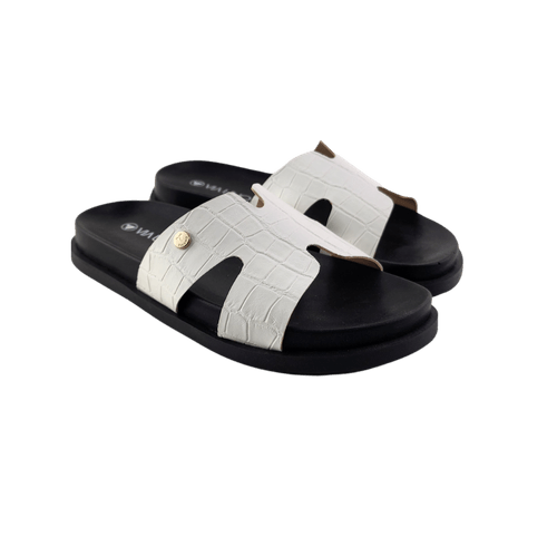 SANDALIA SLIDE FEMININO VIA UNO 922023SIAVV3