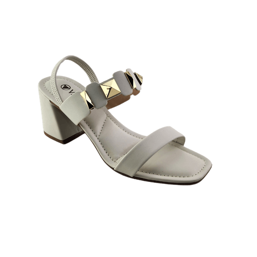 SANDALIA SALTO BLOCO FEMININO VIA UNO 857009SSAVV