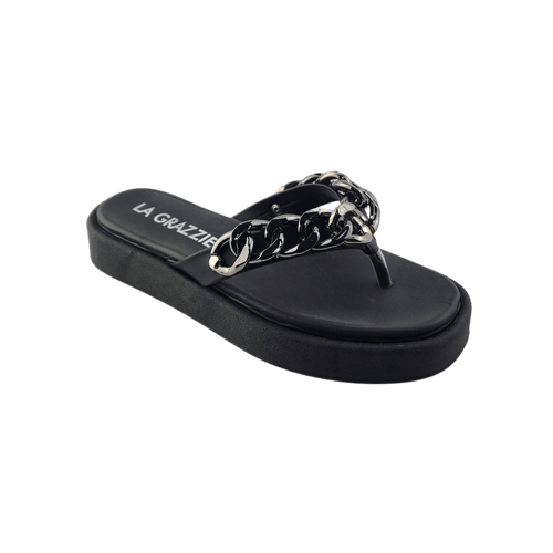 TAMANCO FLATFORM FEMININO LA GRAZZIE ZX2265