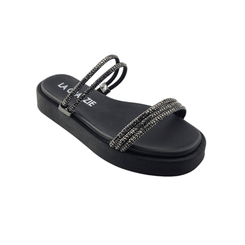 SANDALIA FLATFORM FEMININO LA GRAZZIE ZX2327