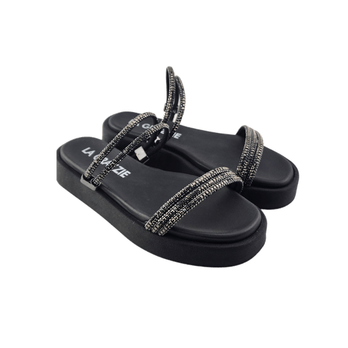 SANDALIA FLATFORM FEMININO LA GRAZZIE ZX2327