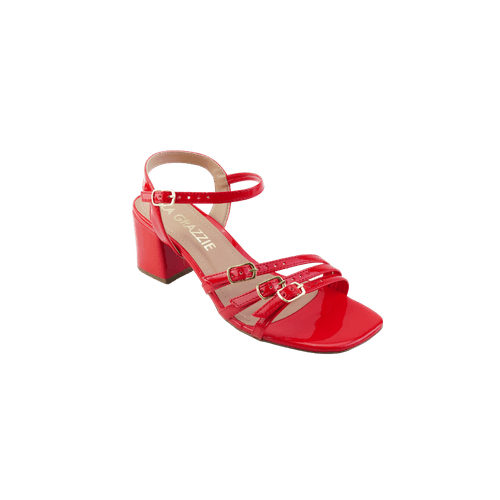 SANDALIA SALTO BLOCO FEMININO LA GRAZZIE SD5885921