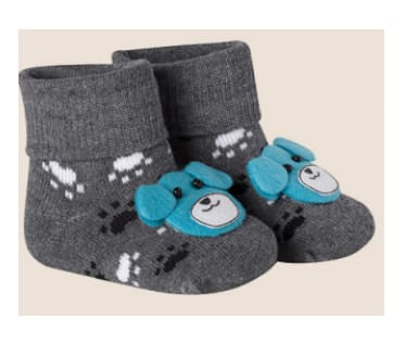 KIT FUN SOCKS BABY FEMININA 16 A 19 BIT  BIT POLO M0163