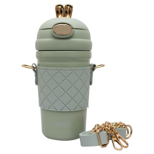 GARRAFA TERMICA RABBIT EM ACO INOX YINS YS27415 (SORTIDO)   CONSERVA A TEMPERATURA POR ATÉ 10H.