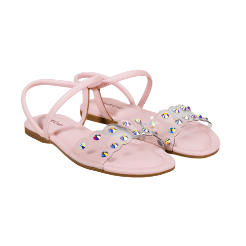 SANDALIA RASTEIRA JUV FEMININO PINK CATS V2371B