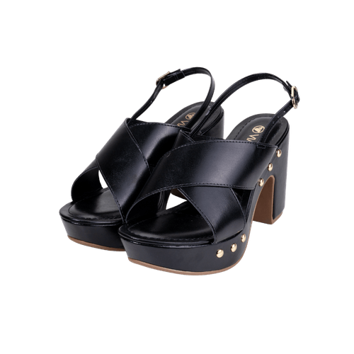 SANDALIA MEIA PATA FEMININO VIAUNO 381046SSBVV