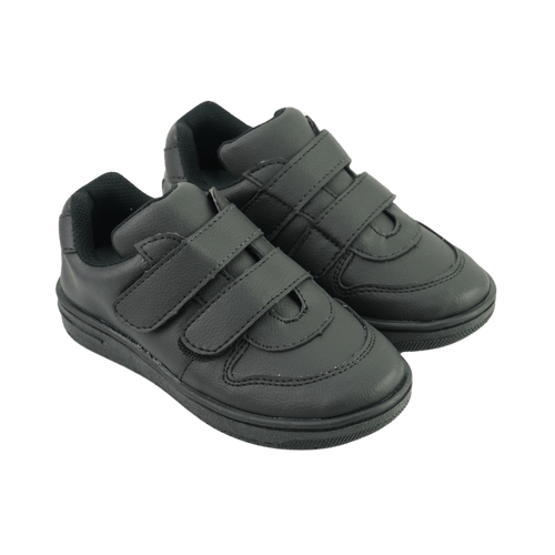TENIS CASUAL BABY COLEGIAL VELCRO VONZ KIDS FCFW55-24  PRETO 25