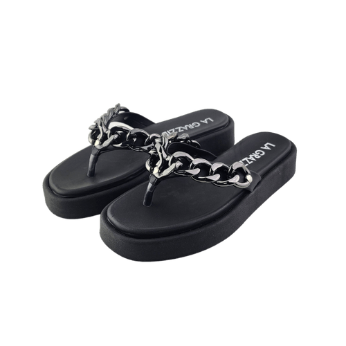 TAMANCO FLATFORM FEMININO LA GRAZZIE ZX2265