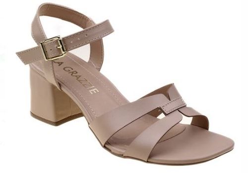 SANDALIA SALTO BLOCO FEMININO LA GRAZZIE SD5885408