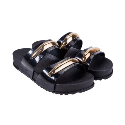 SANDALIA BIRKEN FEMININO METAL ZAXY 19272